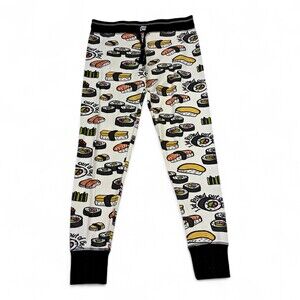 Lazy One Women's Sushi Print Pajama Leggings Size S